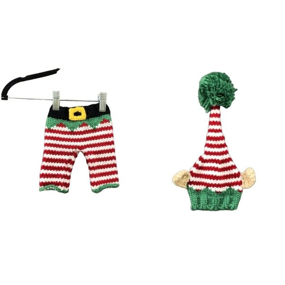 So Dorable Other - So Dorable Baby 0-3M Knit Christmas Elf Hat Pants Set Holiday